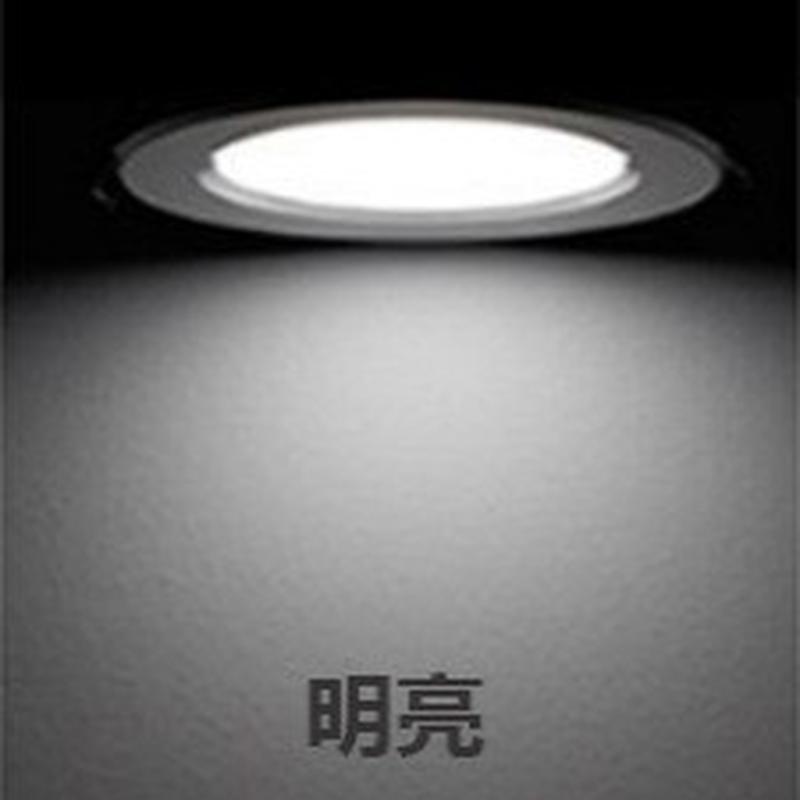 嵌入式圆形筒灯吸顶吊装灯100w120w150w80w改造金卤灯吊顶开孔灯