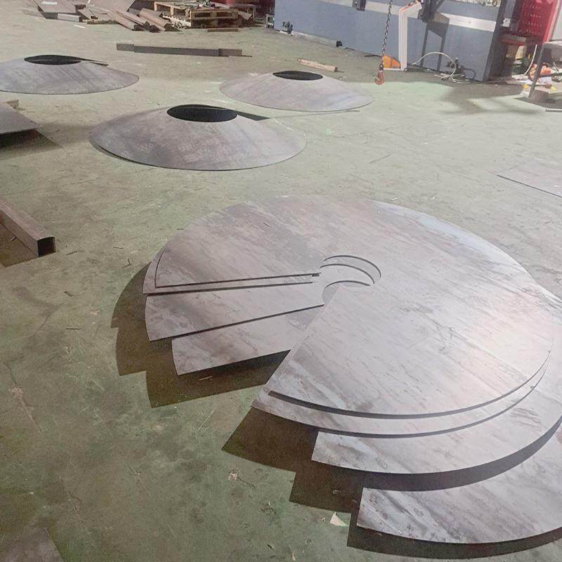 非标钣金卷圆焊接切割加工压弯成型大小头金属圆锥定制钢板滚圆