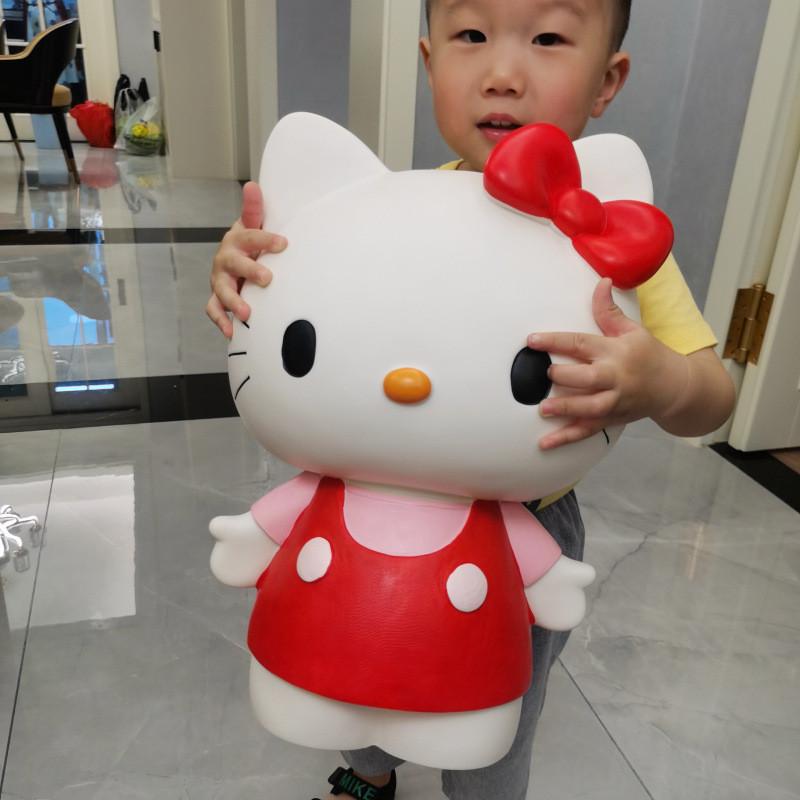 超大号可爱存钱罐儿童储蓄罐创意卡通搪胶储钱罐家居摆件厂家批发