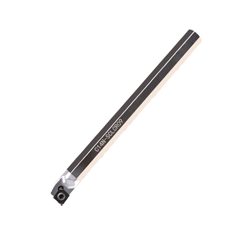 科杰数控钨钢小孔抗震刀杆C08Q-SCLCR06-D10硬质合金内孔镗刀