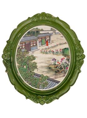 nn0i孙温红楼梦新中式复古壁画法式小众艺术装饰画客厅餐边柜挂画