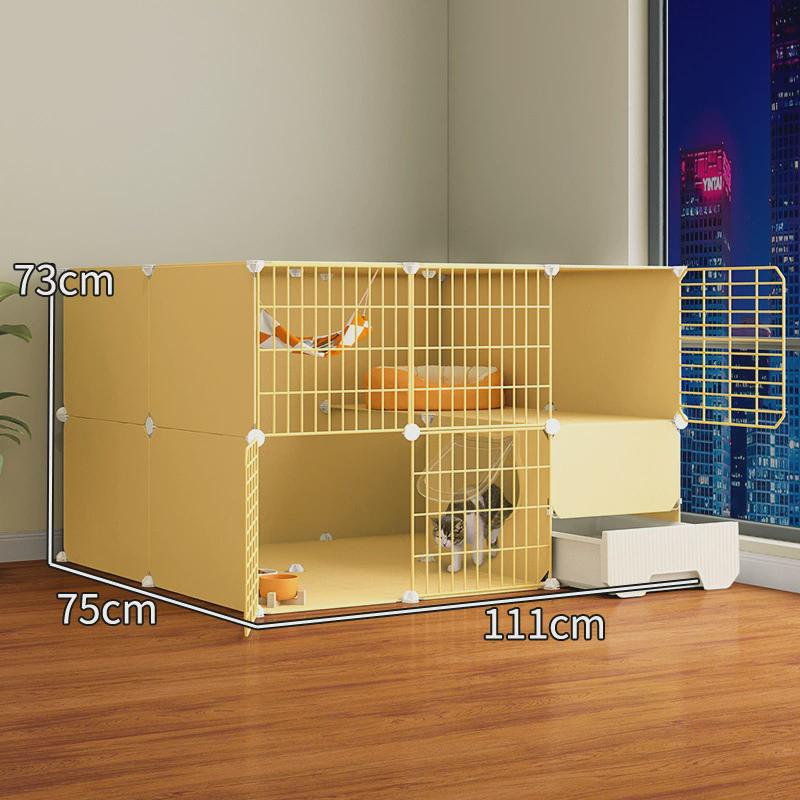 猫窝家用室内猫砂盆猫爬架一体猫咪幼猫猫笼子超大自由空间猫别墅