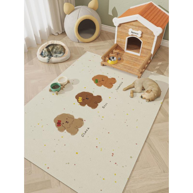 狗狗围栏地垫狗狗专用地垫防滑防水防尿可擦免洗pvc猫咪宠物地垫