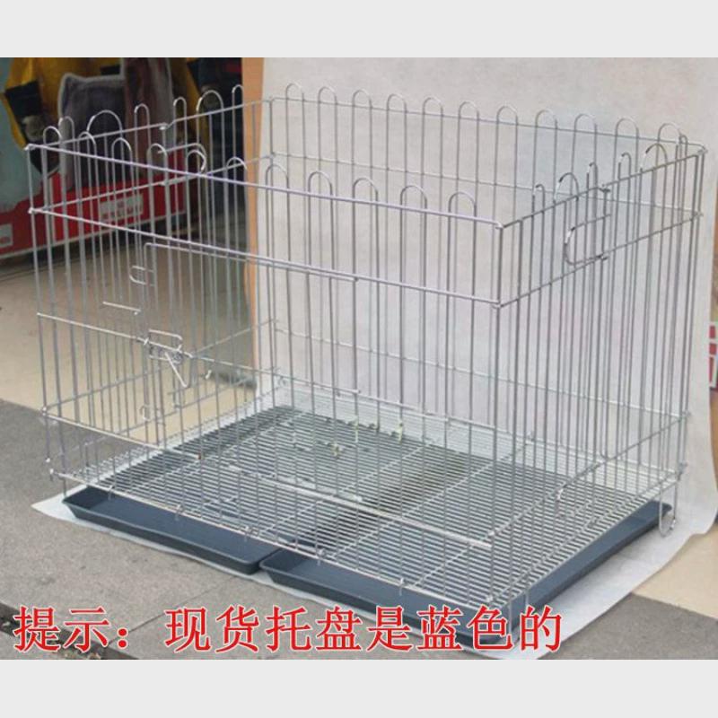 宠物狗狗围栏乐佳围栏狗狗跑笼镀铬折叠式四片装猫狗展示笼