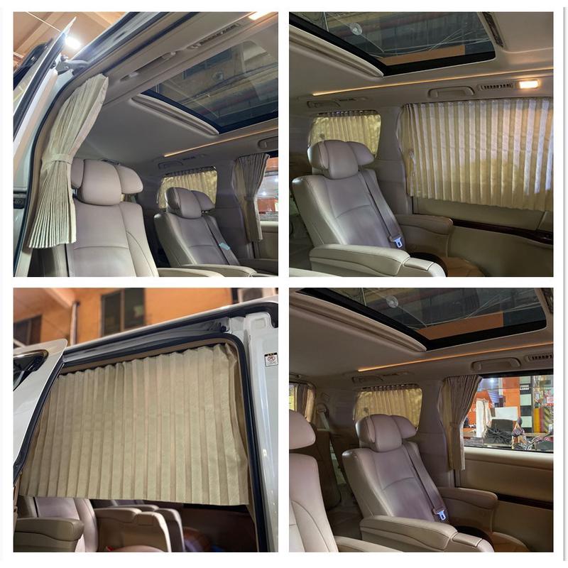适用于Vellfire埃尔法威尔法Alphard10系20系30系原车款汽车窗帘