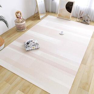 侘寂风客厅地毯满铺可擦免洗可裁剪皮革地垫防水防油易打理爬爬垫