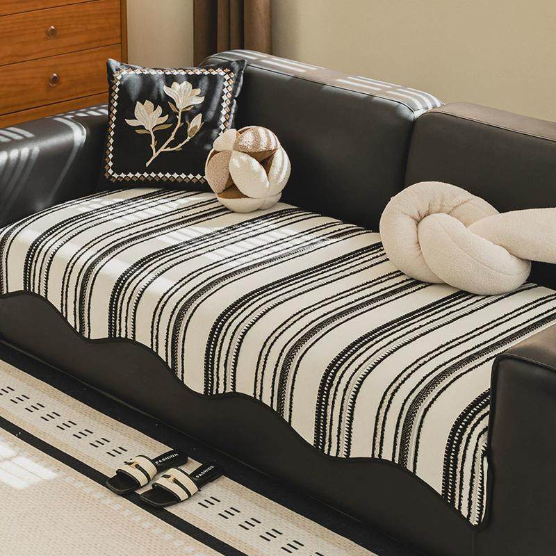 法式异形高级感雪尼尔沙发垫防滑耐脏防猫抓沙发坐垫现代简约垫子,居家布艺,沙发垫,淘宝优惠券,粉丝福利购,淘宝优惠卷