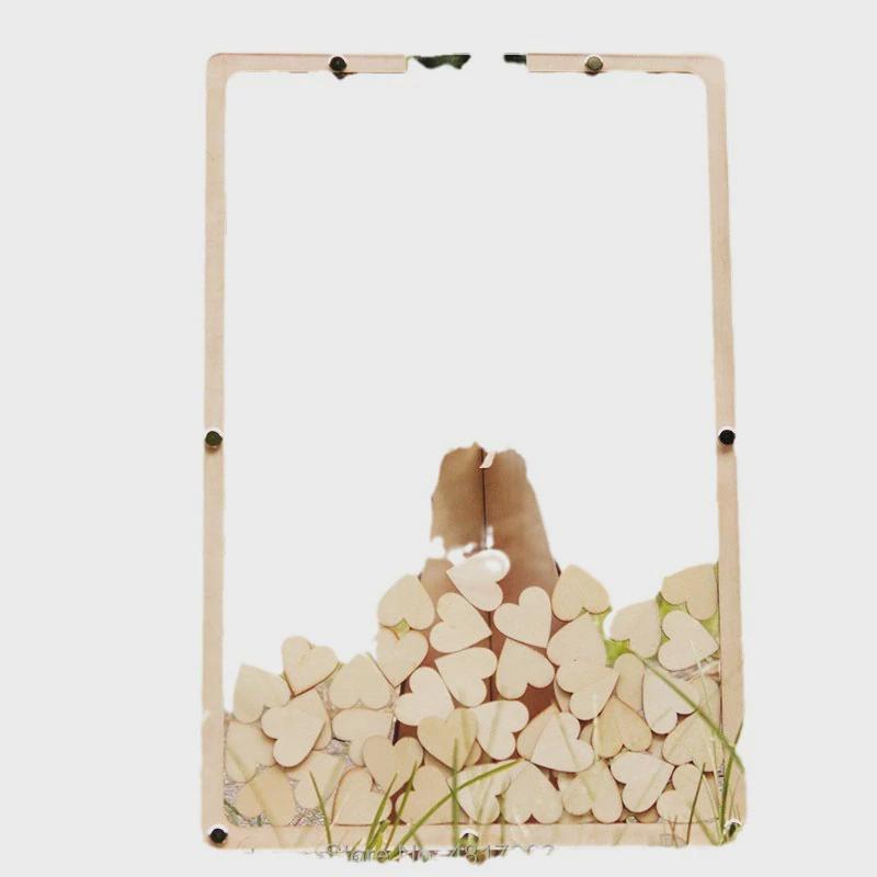 礼结婚庆签到板册指纹树签名台本生日相框年会道具毕业留念创意