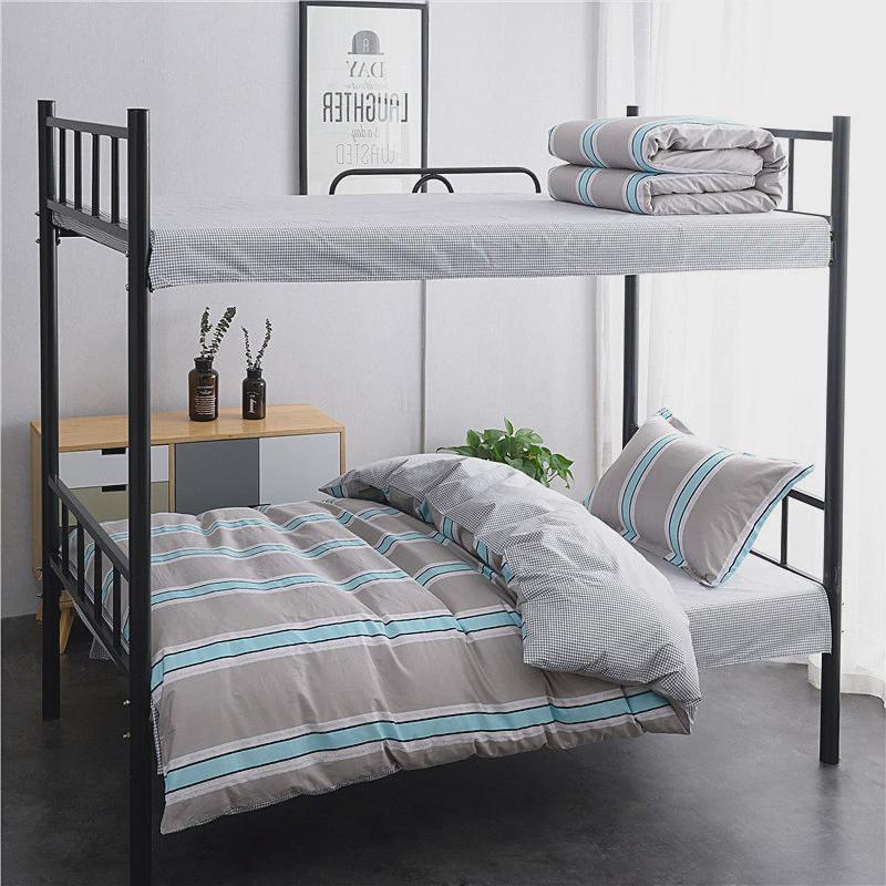 bg54学生宿舍上下铺高低床三件套床上用品男生被套床单大学单人女