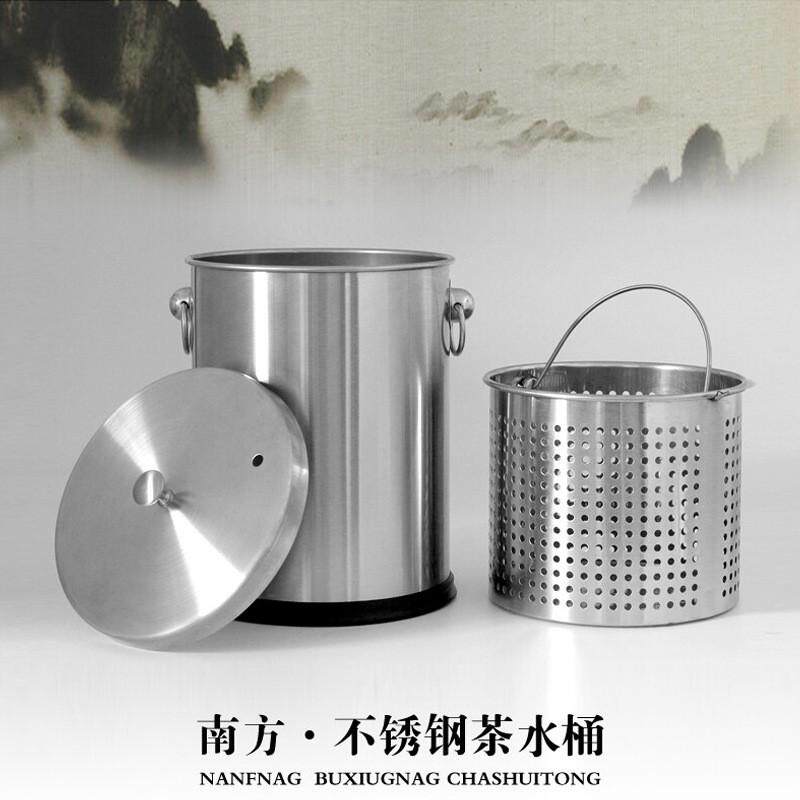 家用不锈钢垃圾桶客房创意户外卫生间翻盖筒大号有盖可爱桶批发