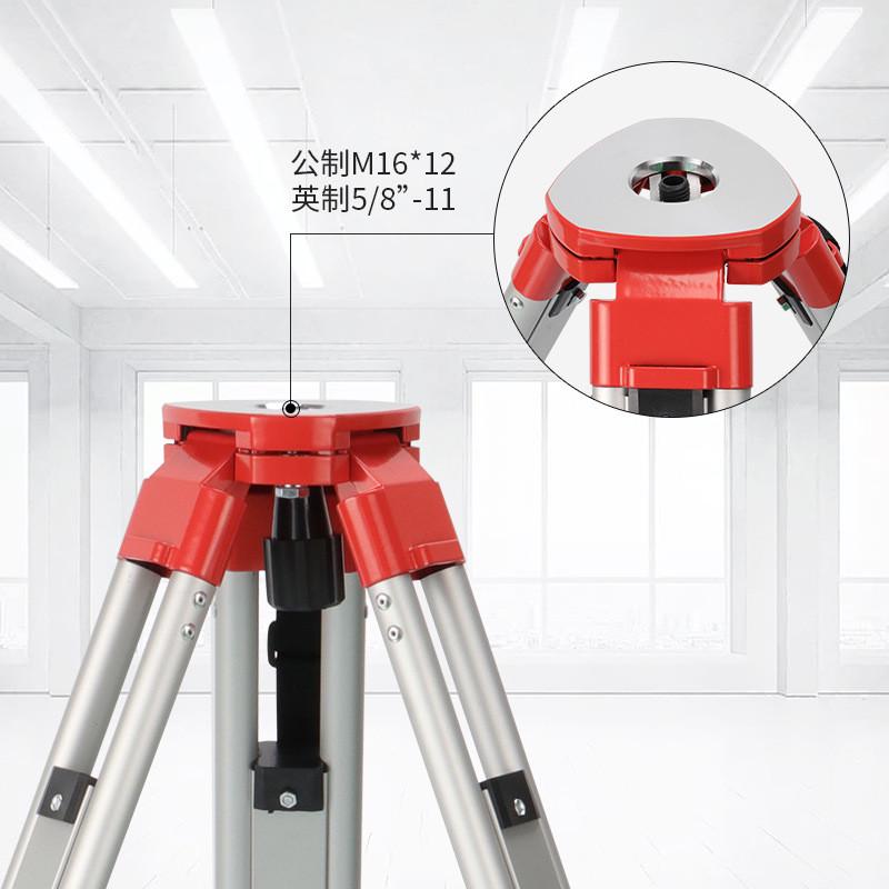 热销脚架全站仪测绘测量水准仪经纬仪测量支架耐用铝合金三脚架批