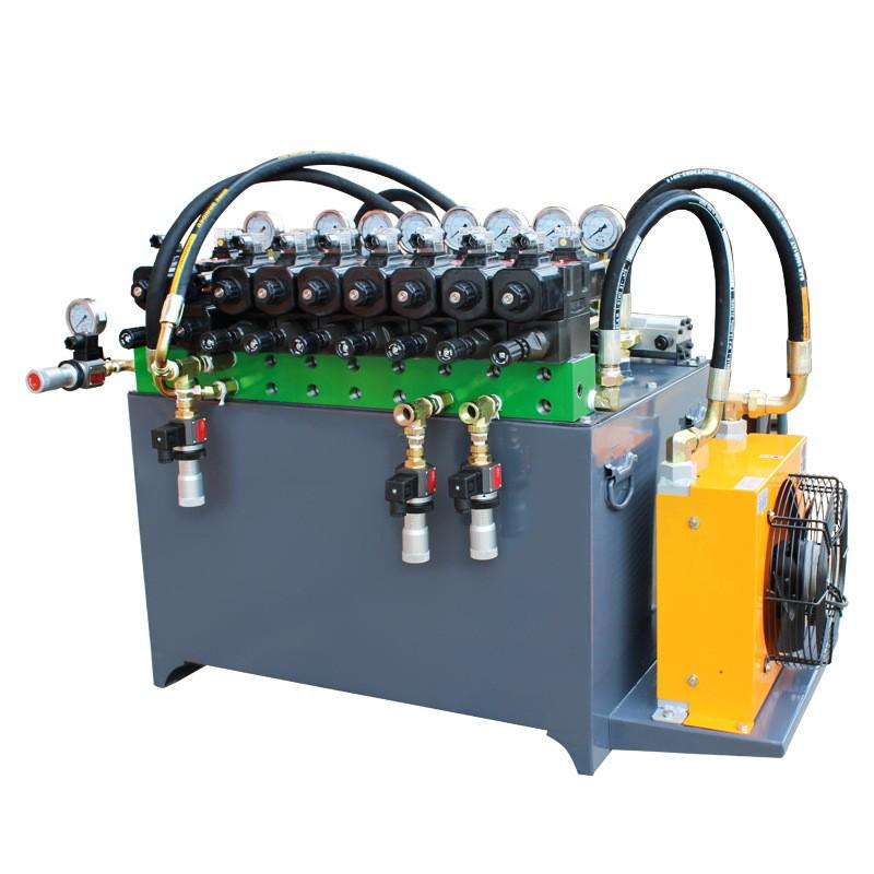 定制非标液压站总成泵站尾板成套液压系统液压汽车液压动力单元