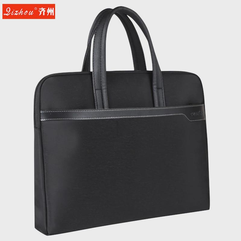 齐州大容量多功能办公会议文件袋防水公文包手提资料袋可加印logo