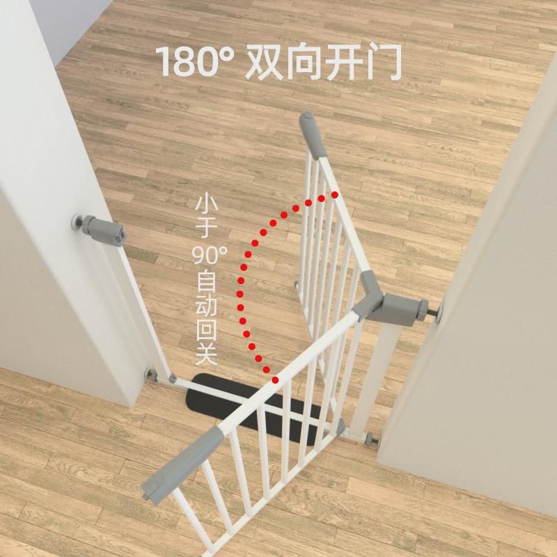 栅栏门宠物围栏隔离楼梯口护栏家用免打孔狗狗安室内护栏杆挡板厂