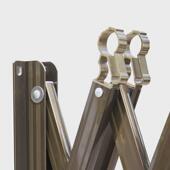 家用阳台晾衣架卧室简易折叠铝合金挂衣架伸缩多层多功能晒衣架