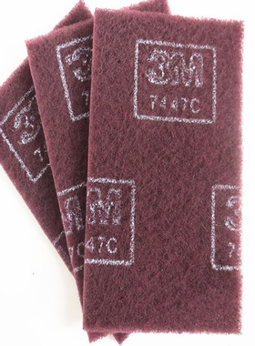 7447c工业百洁布60片丝布6寸*9寸工业百洁布百洁布箱装拉箱