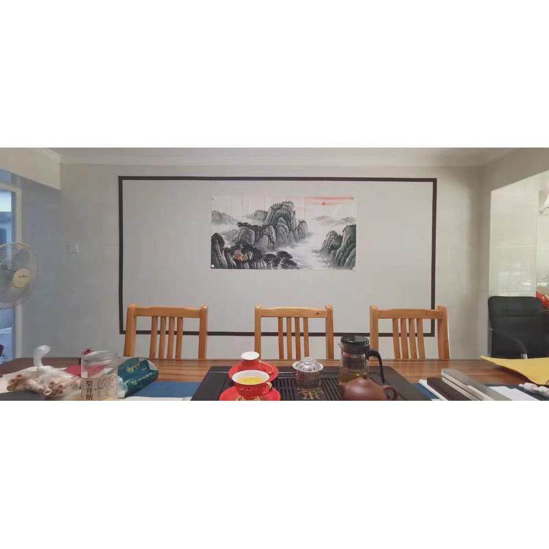 磁性毛毡书法磁性毛毡铁性墙展示教磁铁固定国画墙纸铁皮自粘