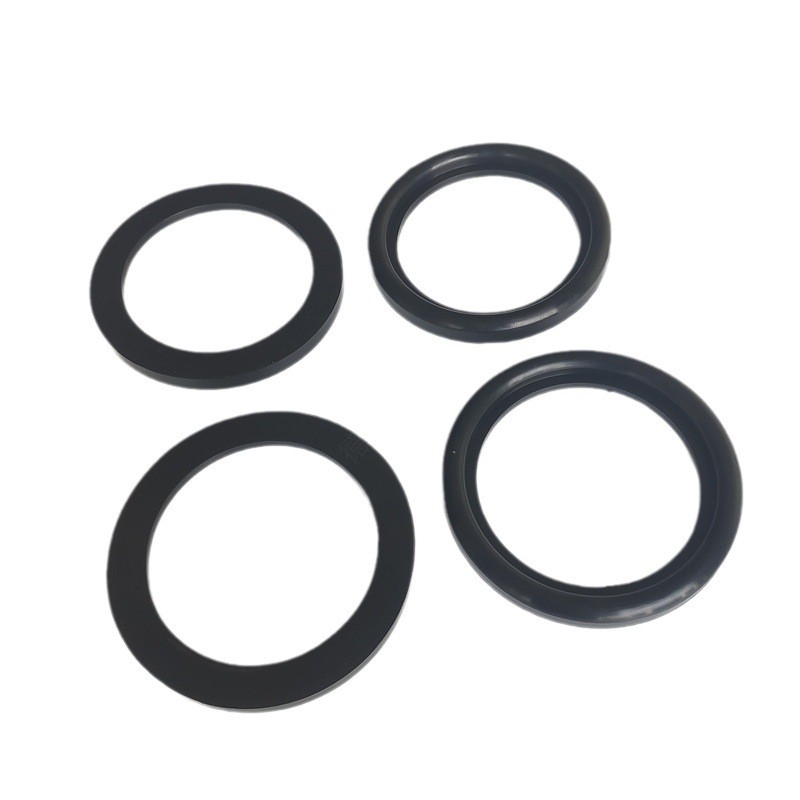 定制带螺丝椭圆形吸盘橡胶密支座橡胶底座健身器材金属包胶件