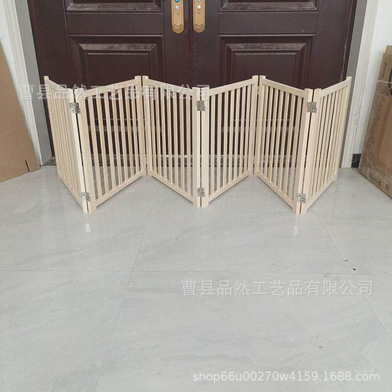 三折透明宠物围栏狗狗围栏屏风可折叠6扇室内宠物围栏门木屏风