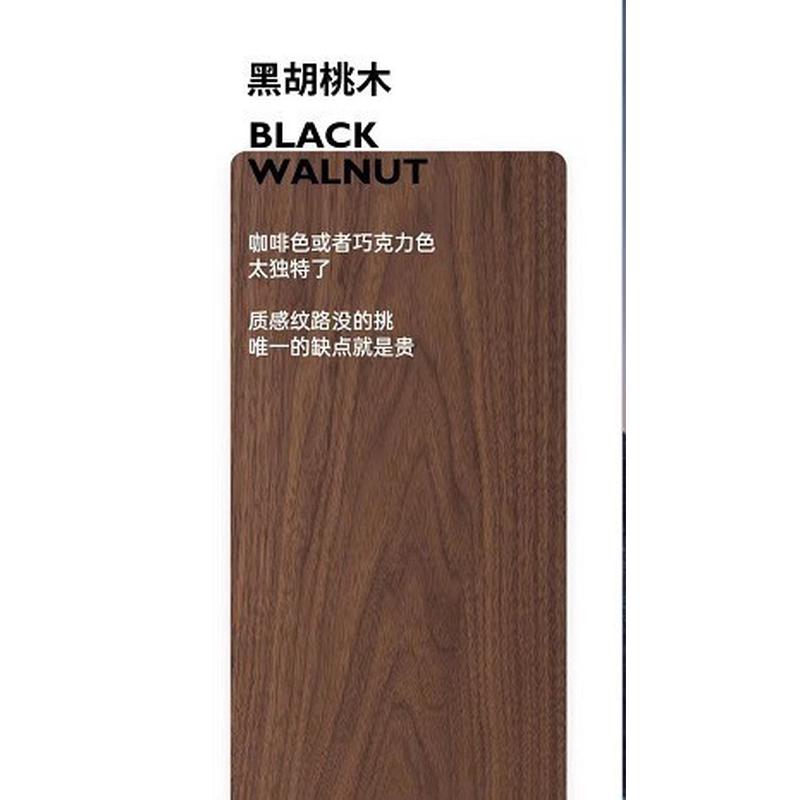简约北欧北美黑胡桃木实木五斗柜现代客厅储物柜卧室五斗橱收纳柜