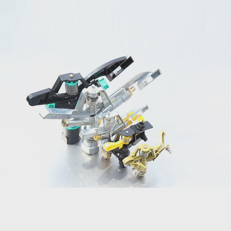 合金移动地插大田套装摇臂式喷头三角支架摇臂喷头喷灌