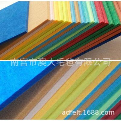 幼儿园作品展超厚毛毡展示板公告栏背景墙优于彩色软木留言板