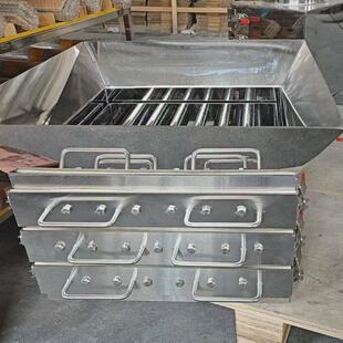 抽屉式除铁器食品粉料颗粒物注塑机料斗磁力架磁性过滤除铁器强磁