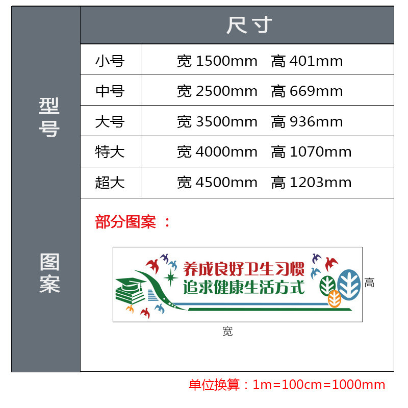 亚克力3d立体墙贴画学校教室班级良好习惯贴纸文化墙标语创意装饰