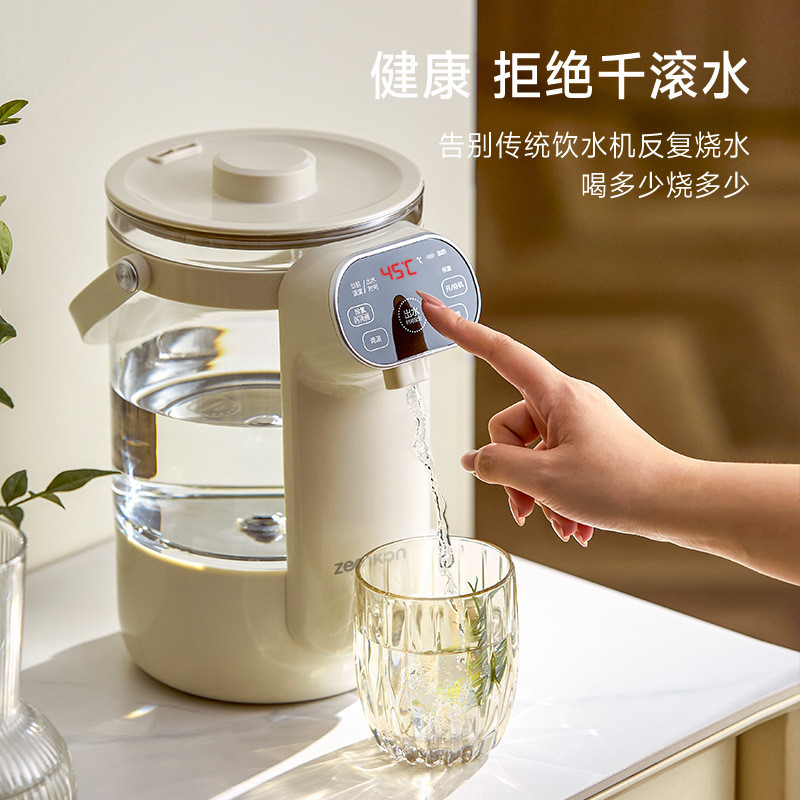 德国zemkon电热水瓶恒温饮水机烧水壶保温一体全自动保温热