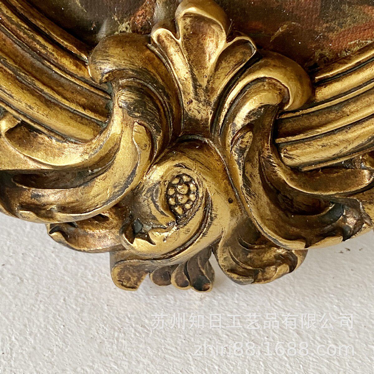 欧式雕花宫廷相框复古金箔仿古作品浮雕油画框背景墙组合装饰挂画