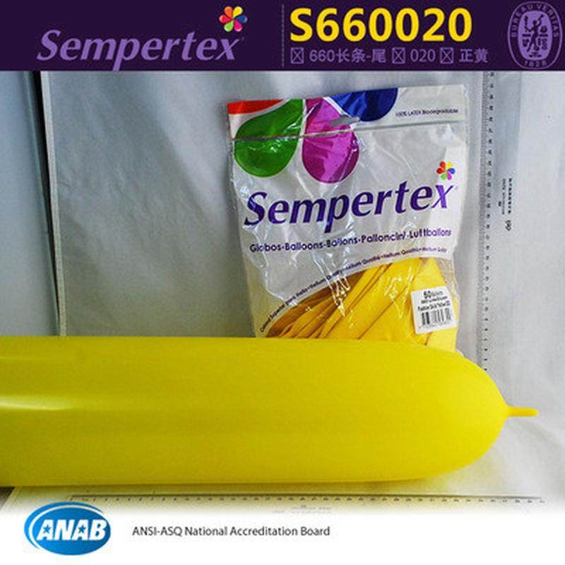 哥伦比亚sempertex气球魔术气球多色加厚长条进口哥球660整包价
