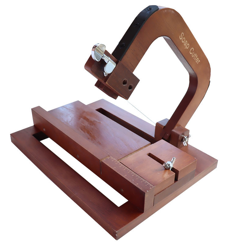 批发diy手工切制切皂台 钢丝刀闸刀式切皂刀切皂台肥皂冷实木皂器