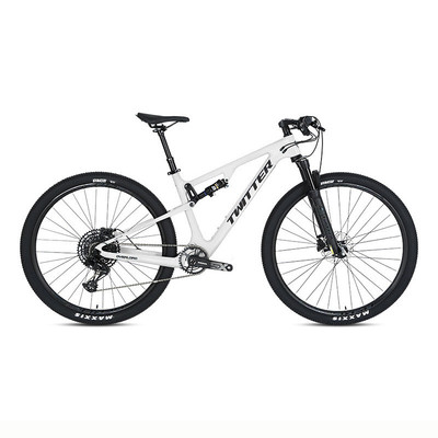 OVERLORD12速双避震内走线油压碟刹碳纤维软尾山地越野自行车