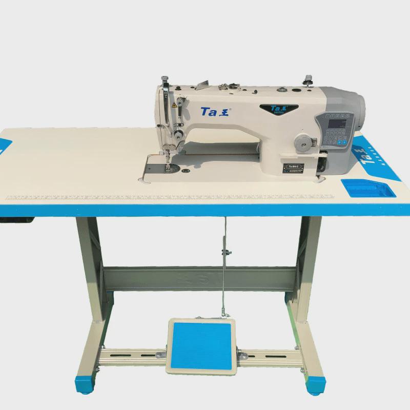 ta王m4全自动平线头电脑直驱工业用平车缝纫机薄料服装无缝机