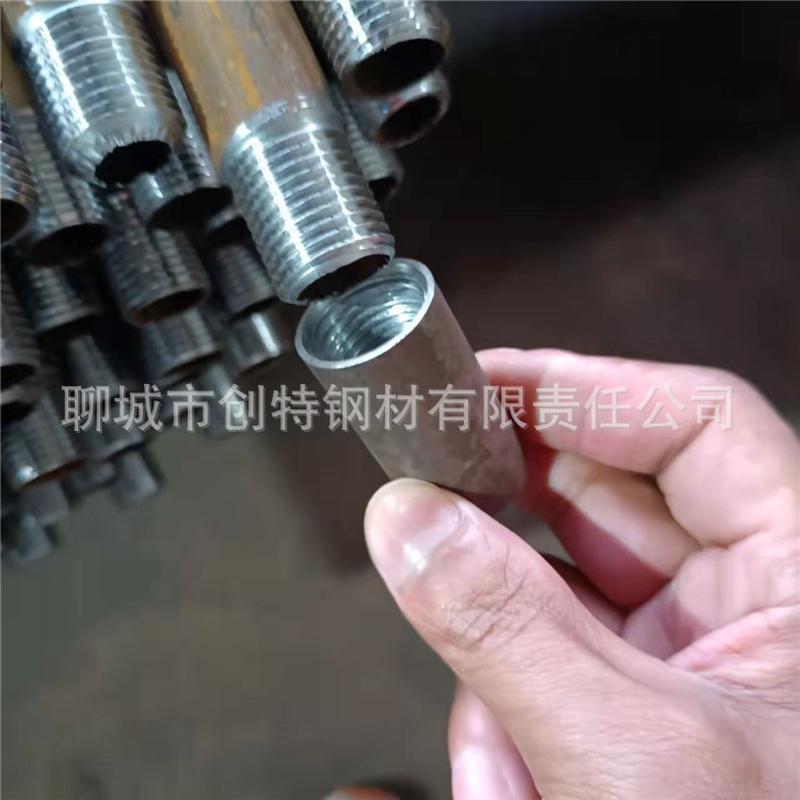 小口径钢管车丝20mm丝铁管车镀锌加工焊接切割涂塑厂家现货