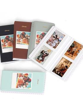 适用宝丽来600相纸 itype sx70照片相册 W300/400相纸相册纪念册