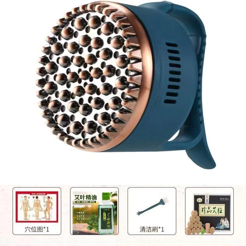 艾灸刷经络刷美容院专用全身SPA刷养生馆刮痧仪按摩腰腹背家用