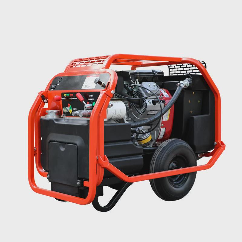 柴油双回路液压移动式18马力汽油液压动力站渣浆泵动力站液压泵站