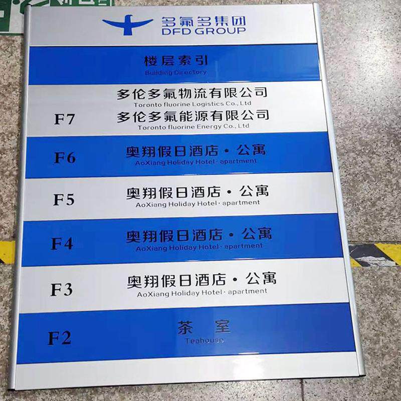 人员去向牌楼层导视牌洗手间指示牌铝合金门牌设备标识牌科室牌