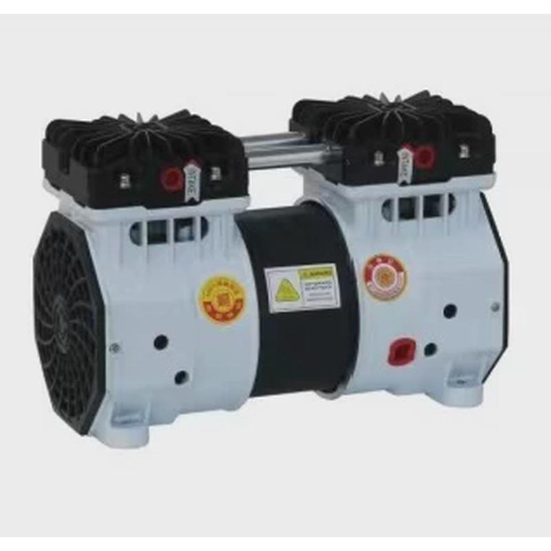 打气机静音空压机头小型家用打气泵便携式压缩机无油空压机泵头