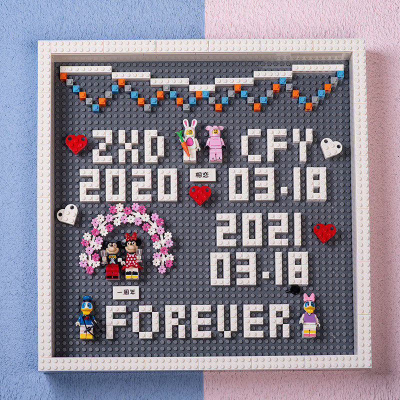 btv4diy手工送女友送男朋友情侣生日恋爱一周年纪念日百100天恋爱