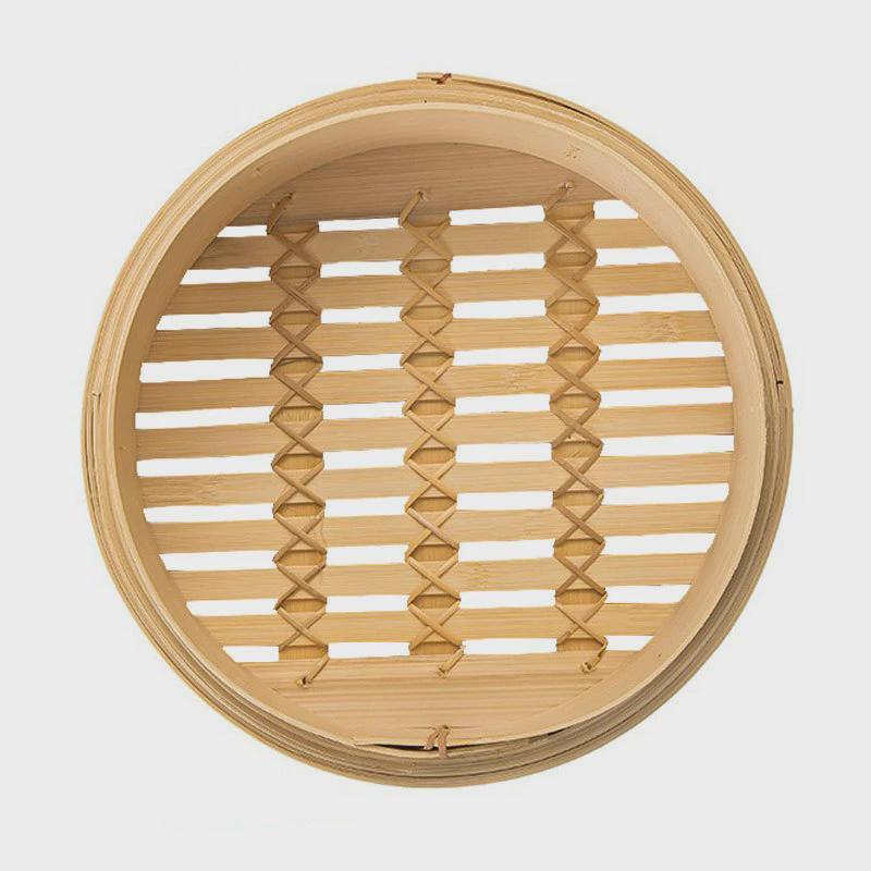 蒸笼竹制家用蒸包子蒸笼套装蒸锅蒸笼竹编加深笼屉土灶铁锅大蒸屉