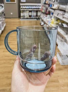 8dwl全家漱口杯一家三口情侣洗漱杯透明带手柄刷牙杯家用牙缸男士