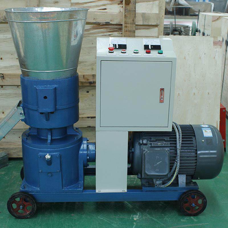 200型牛羊猪用鱼鸭饲料颗粒机厂家供应养殖兔大中小型颗粒饲料机