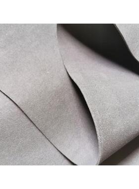 超0.7mm深灰色双面绒真超纤棕色绒面现货纤彩色高固色超纤服装革