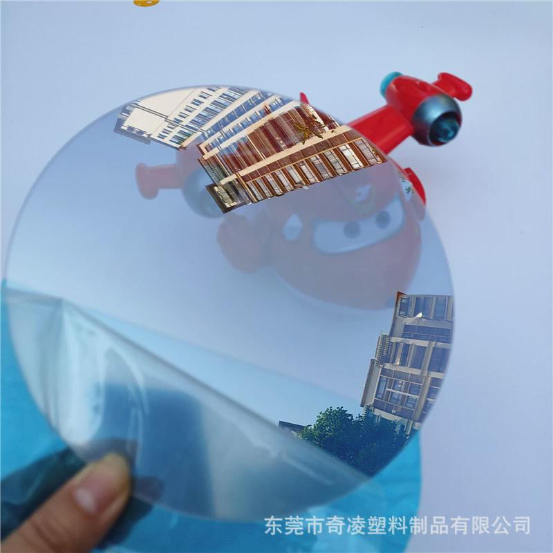 led无限延伸镜子制作千层镜深渊镜材料展示柜防刮镜面半透双面镜