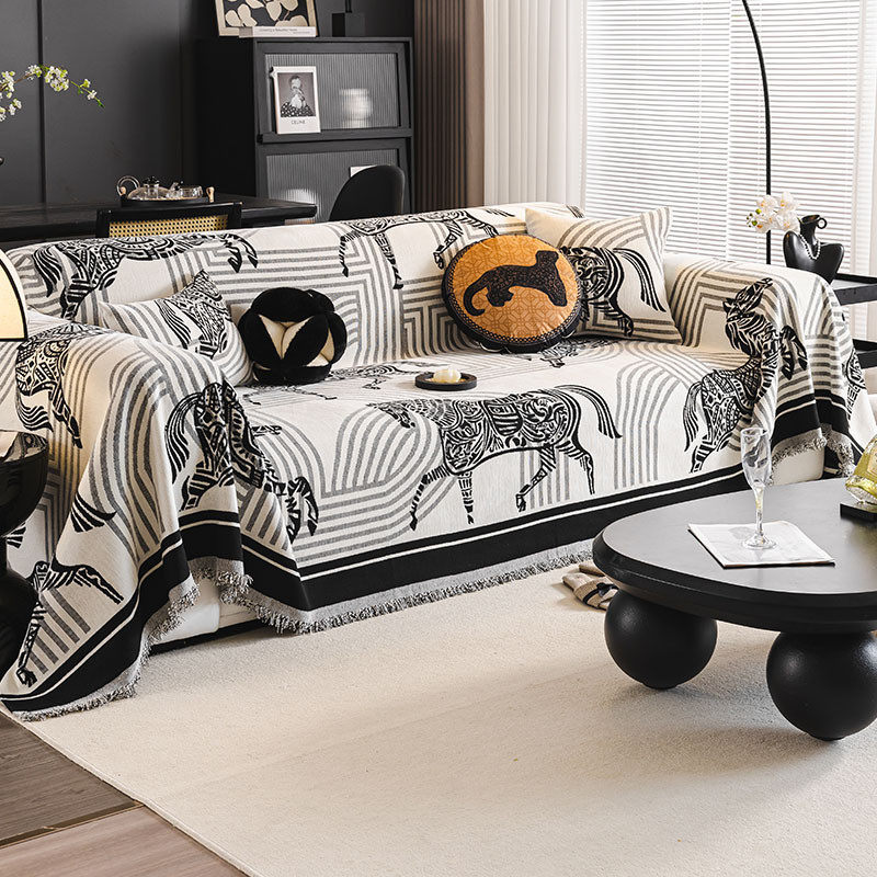 2024新款沙发盖布四季通用轻奢防滑高级感雪尼尔沙发套罩巾防猫抓,居家布艺,沙发垫,淘宝优惠券,粉丝福利购,淘宝优惠卷