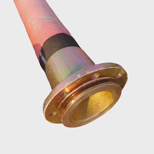 DN80法兰高压橡胶钢丝管双层钢丝编织橡胶管大口径高压胶管