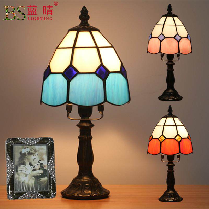 跨境欧式复古创意地中海卧室床头灯酒吧咖啡厅装饰小台灯喂奶夜灯