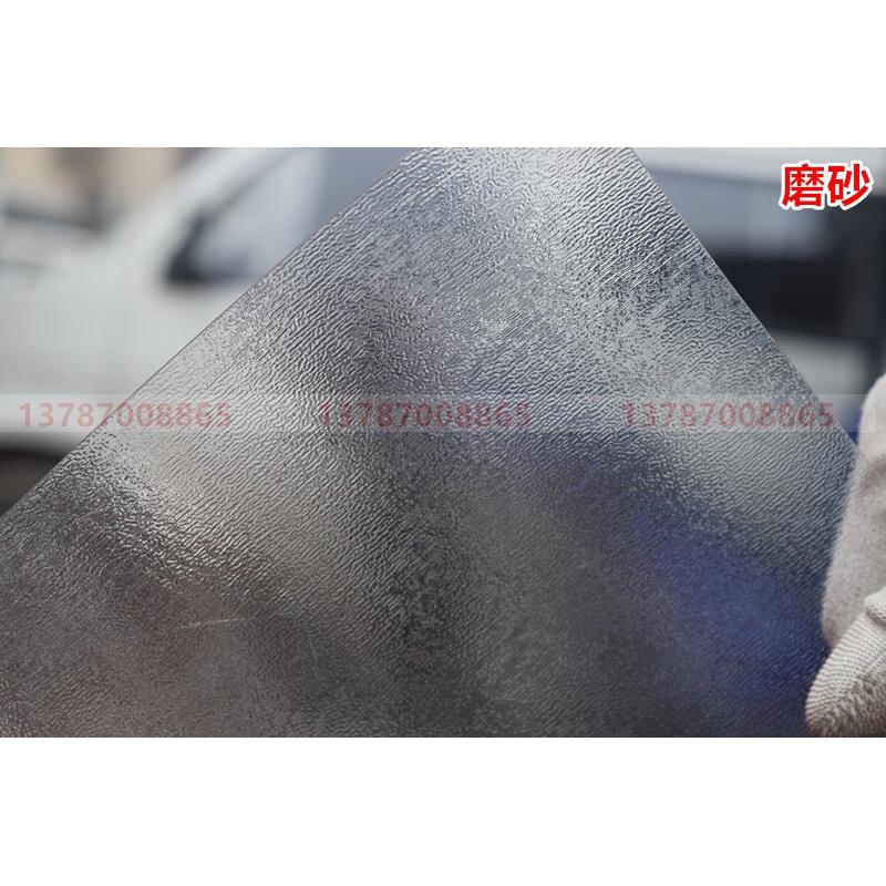 si6k整卷批pvc塑料台布软板卷材磨砂波斯菊桌布水晶软玻璃